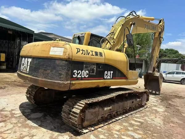 1m3 Bucket Capacity Used Cat 320C Hydraulic 20ton Digger for Construction Projects