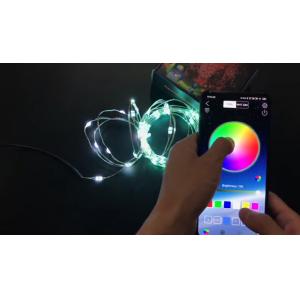 China Christmas Tree Decoration LED String Lights Smart Blutooth Personalized RGB String Lights Customized App Remote Control Lights on sale China Christmas Tree Decoration LED String Lights Smart Blutooth Personalized RGB String Lights Customized App Remote Control Lights on sale