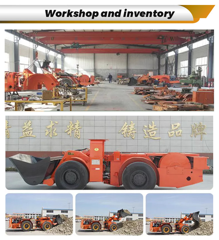 ISO 1cbm Underground Lhd Loader 1 Cubic 1.5 Cubic Yard Mining Scooptram