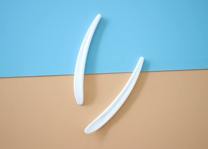 PP 64.5mm Facial Clay Cream Cosmetic Spatula Scoop Flower Bud Shaped