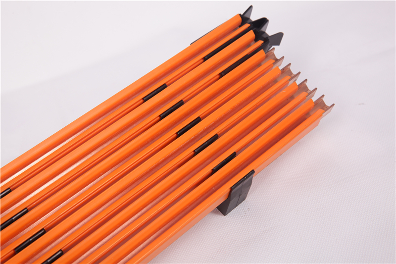 Gantry Crane Busbar Power Line 3 4 6p Pvc Housing With Current Collectors