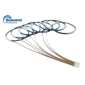 1CH ~ 128CH Plc Splitter Fiber Array With Quartz Glass / Borosilicate / Silicon Material