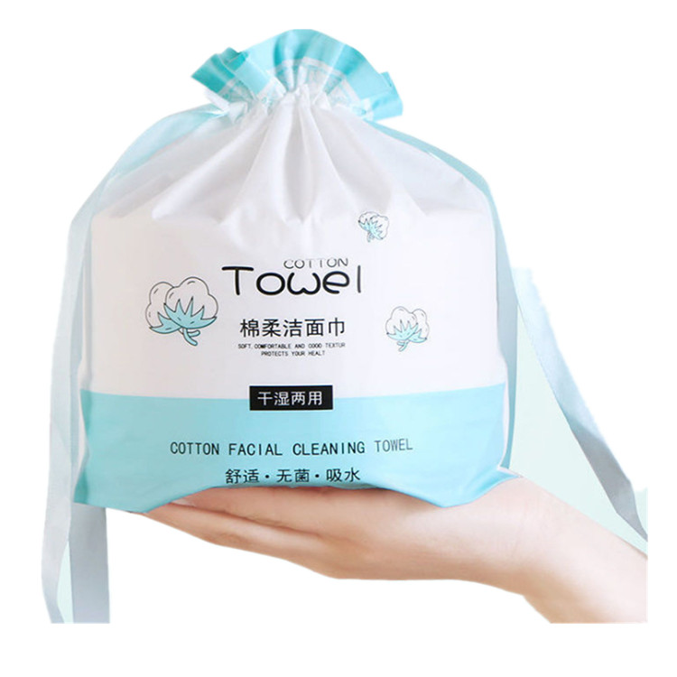 Cross lapping 70% viscose 30% polyester spunlace nonwoven fabric for wet wipes tissue face towel