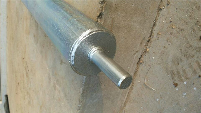 76 Mm Belt ISO Steel Conveyor Rollers Carrying Stainless