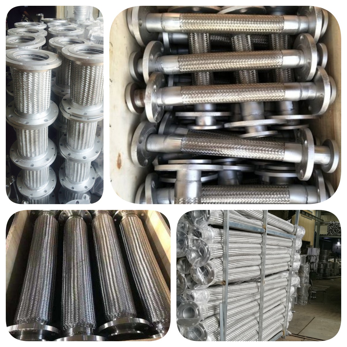 Flexible Metal Garden Hose Stainless Steel Hose Expansion Acid Alkali Resistance