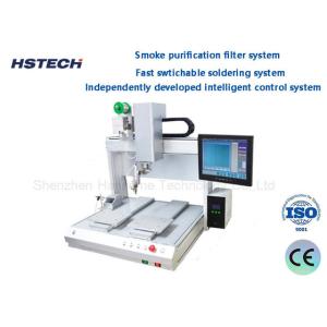  Automatic Cleaning Function for Stable Solder Processing with HS-S5331R Soldering Robot Manufactures