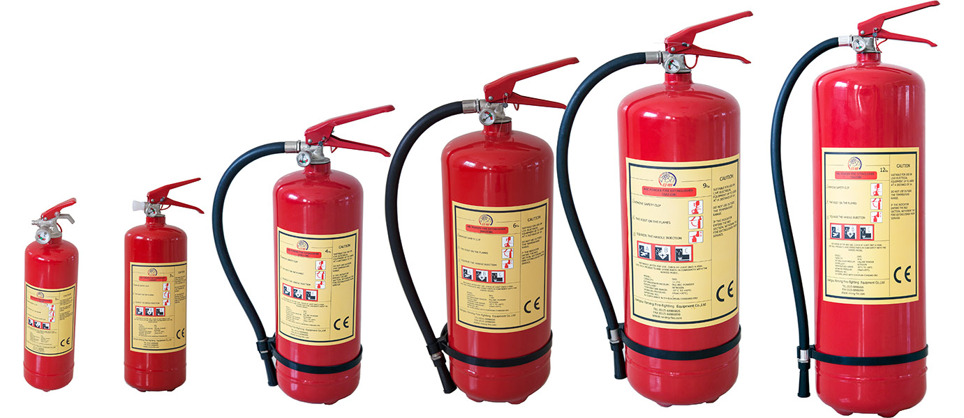 Factory direct selling 4kg BSI EN3 certificated dry powder fire extinguisher