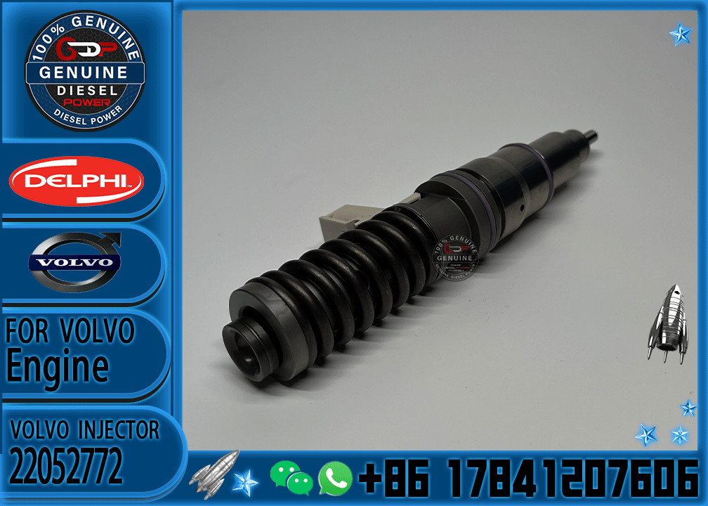 Diesel Injection System Parts Diesel Fuel Injector 21506699 21683459 22052772 22479125Diesel Injector For Volvo