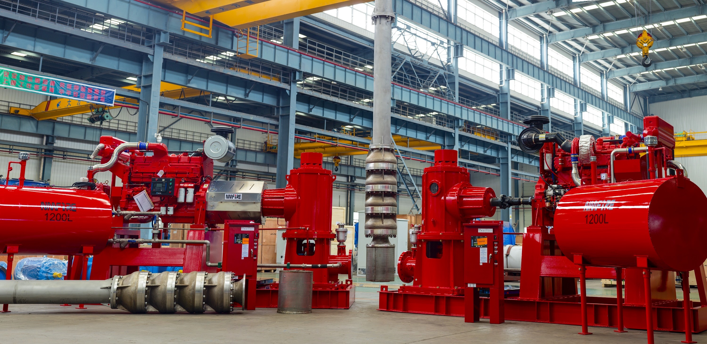 Tornatech Controller 5000USGPM Vertical Turbine Fire Pump