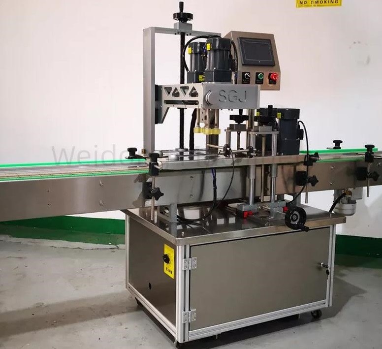 Stable 50HZ Bottle Screw Capping Machine Multifunctional Durable