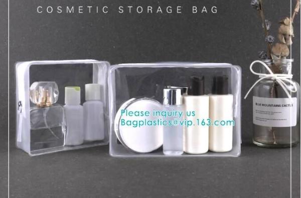 travel PVC makeup set bag promotional bags, Cosmetics Box Plain Travel Makeup
