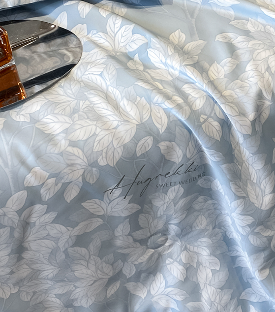 National Standards Color Fastness Grade Ice Silk Bedding Set Bed Cover Sheet for 2.0m Bed