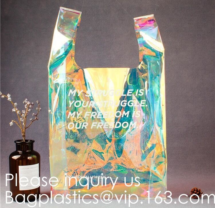 Stadium Approved Environmentally New Clear Tote PVC Shoulder Transparent Shopping Bag,Recycled Clear Pvc Shopping Tote B