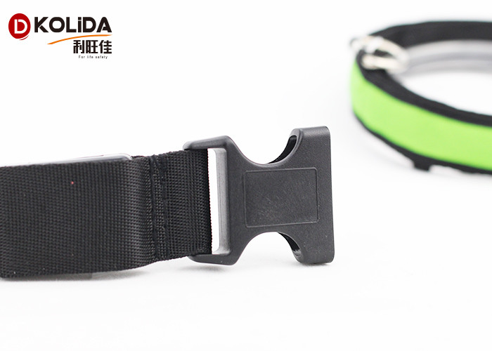Adjustable Pet Polyster LED Lighted Dog Leash And Collar 2.5cm/1" X 41-51cm