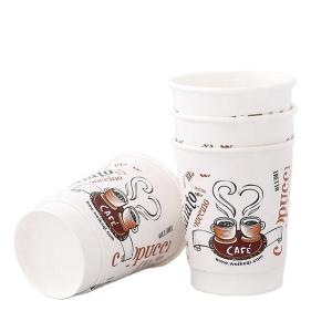 Custom Printed Single Wall Paper Cup 3oz-32oz with lids