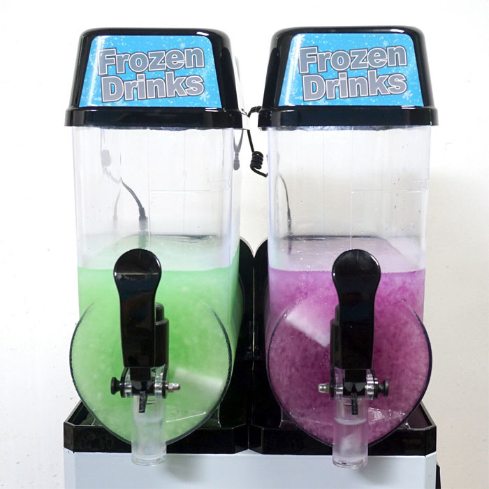 Digital control Flexible 2 tank slush drink machine frozen slush machine