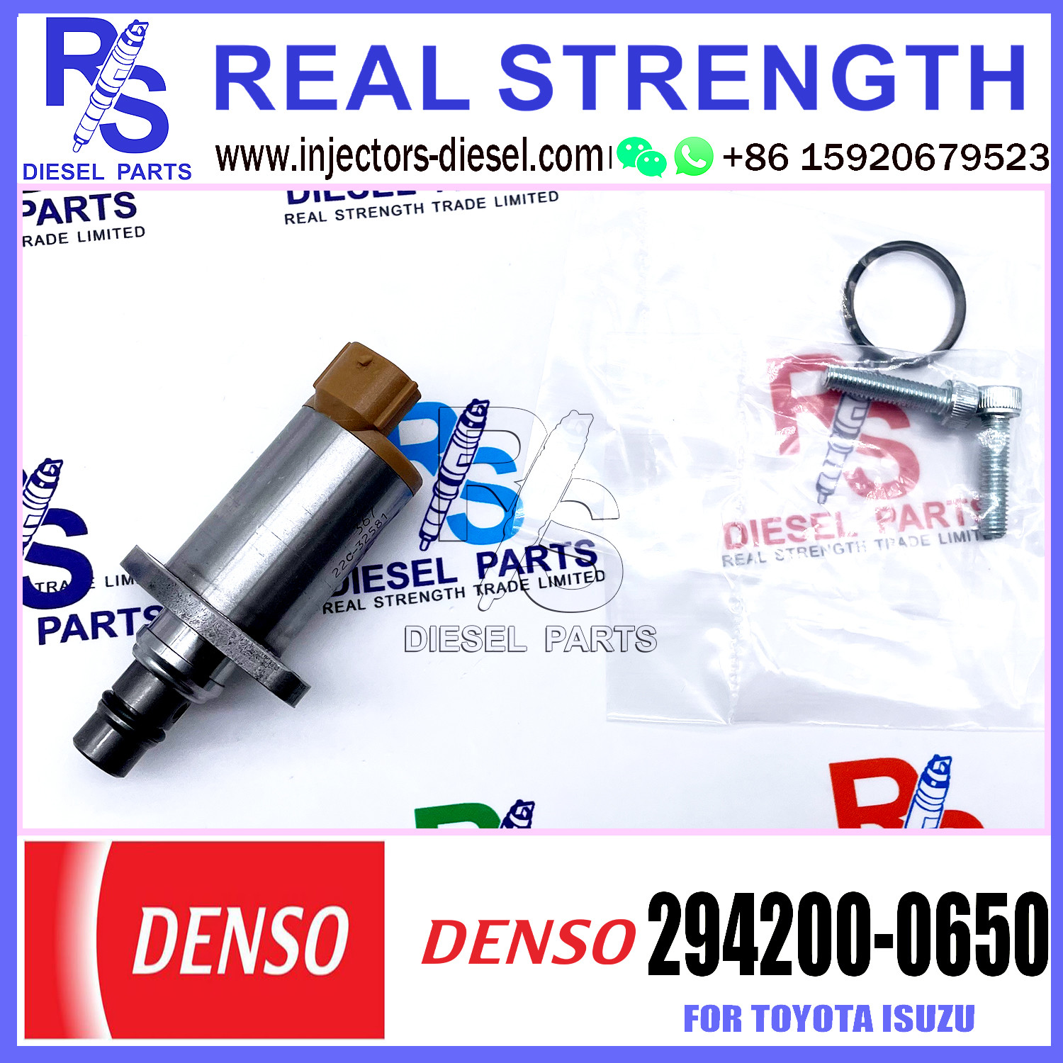 DENSO Suction Control Valve 294200-0650 Applicable to TOYOTA ISUZU