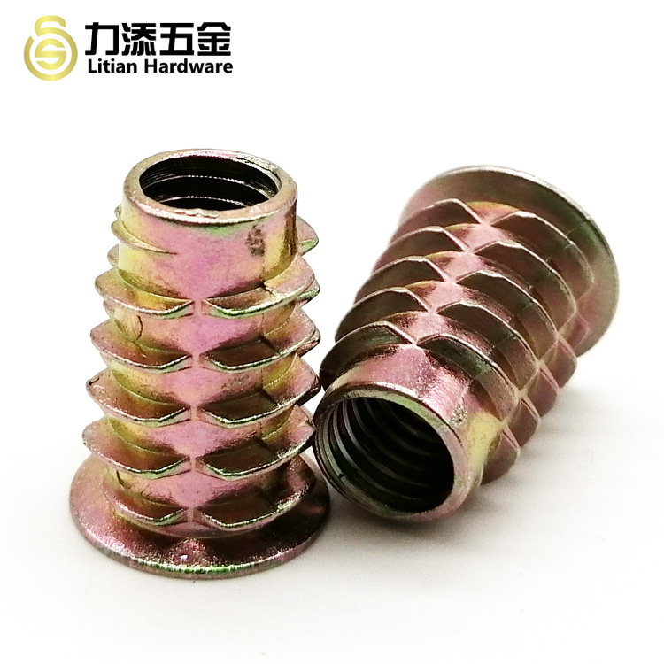 M6 Recessed Nut In Wood JIS Model Spheroidizing Tempering