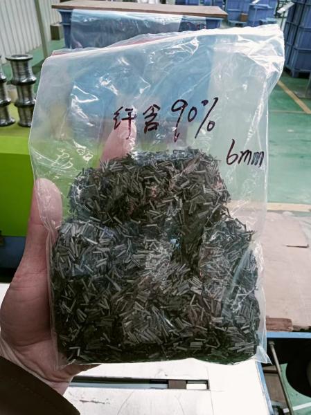 90% SS316L With Easily Soluble In Water Material Coating PVA 6mm Length Short