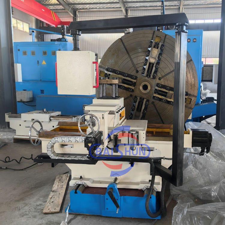 Popular Horizontal Heavy Duty Facing Lathe For Turning Tyre Mold