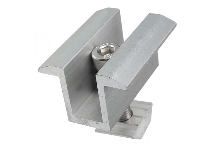 ISO9001 Aluminum Panel Solar Mounting System PWM Mid Clamp Solar Panels 1.4KN/M2