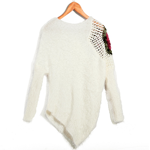 Women Sweaters And Pullovers, Casual Standard Long Sleeve O-neck Knitwear Twist Knitted Sweater