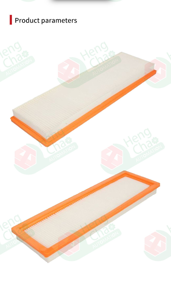Filter Making Equipment Production Rectangular Car Air Filter Re198488