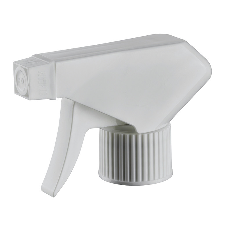 28-400 White Pp Plastic Trigger Sprayer Nozzles Tops For 32 Oz Bottles Square Head