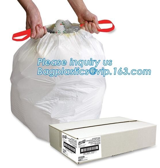 Drawstring Medium Trash Bags Car Trash Bag,8-9 Gallon Garbage Bags for Home Office Kitchen, 30-35 Liters Trash Can Liner