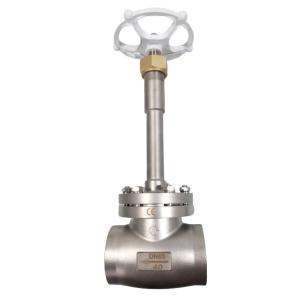  Manual Operation DN25 DN40 Cryogenic Socket Weld Globe Valve Manufactures