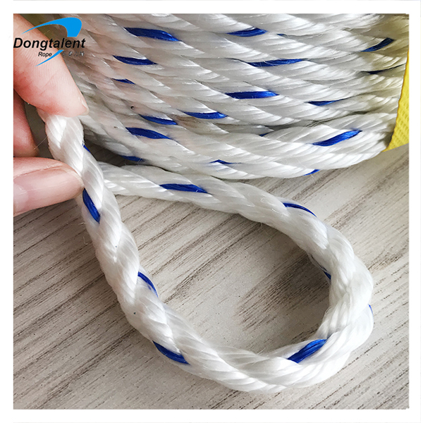 Multifunctional 3 Strand Twisted Polypropylene Rope in 4-36mm Specifications