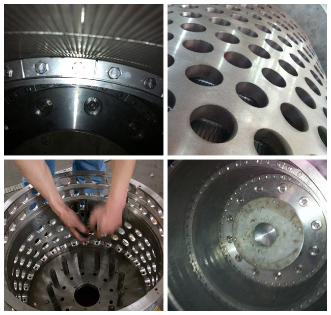 Large Capacity Chemical Centrifuge Continuous Pusher Centrifuge For Sodium Chlorate Dewatering