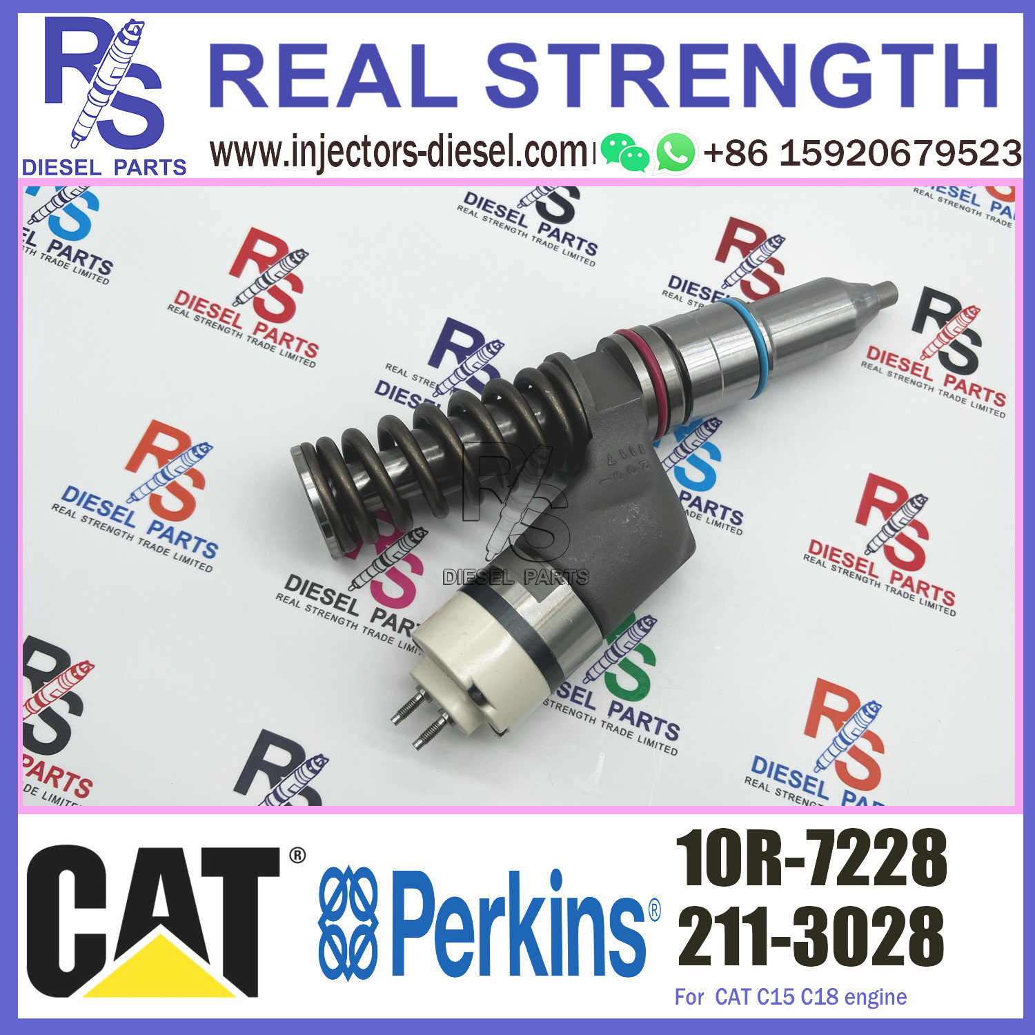 211-3028 Construction Machinery Spare Parts 211-0565 10R-7228 Cat C18 Injectors