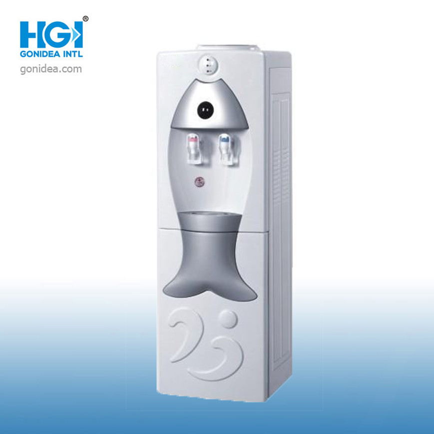 Blue Standing Bottom Load Tanks Hot & Cold Water Dispenser For Home