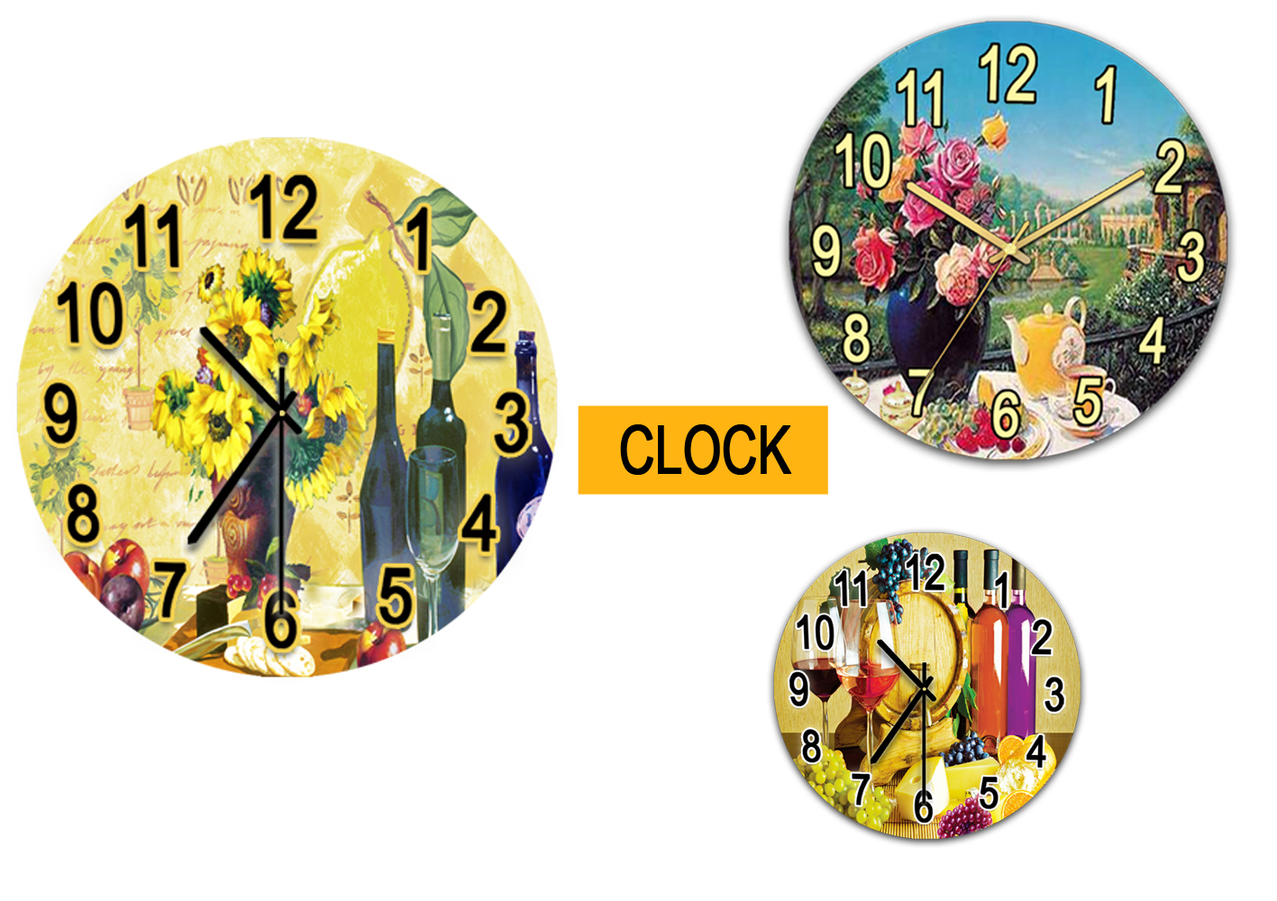 Large Wall Clock for Modern Style Home Decor in Living Room Morden Style Timepiece