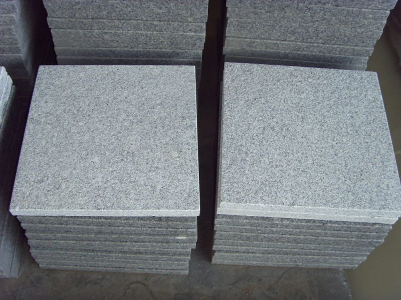 G603 Flamed Granite Stone Paver Bush Hammered Stone 2.61g/Cm3 Density