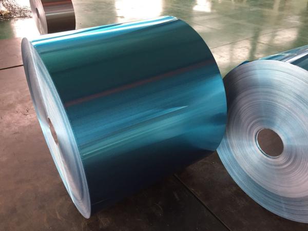 Alloy 1100, Temper H22 Industrial heavy gauge Aluminum fin strip with blue and
