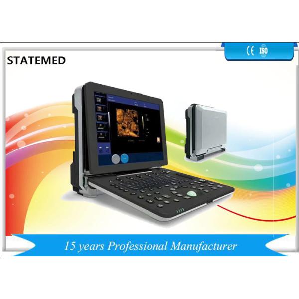 Quality Windows 7 Portable Color Ultrasound Machine Two Probe Interface 3D 4D Real Time for sale
