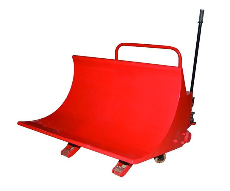 300mm Diameter Warp Beam Trolley Hydraulic Cloth Roll Doffing