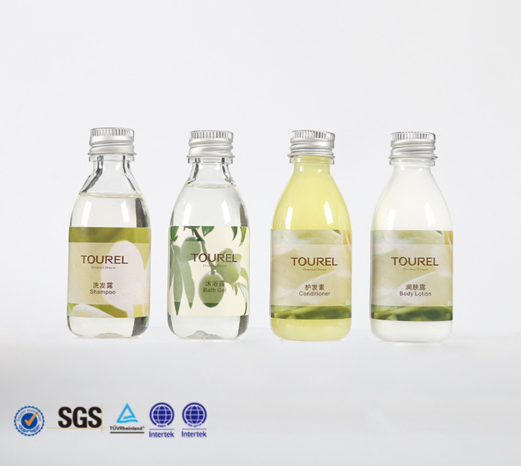 Customized Hotel Luxury Travel Body Lotion , 40ml Cosmetic Shampoo
