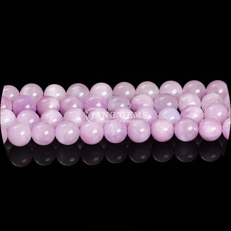 Colorful Round Gemstone Beads Garnet Morganite For Jewelry Making DIY Bracelets Necklaces / Earrings
