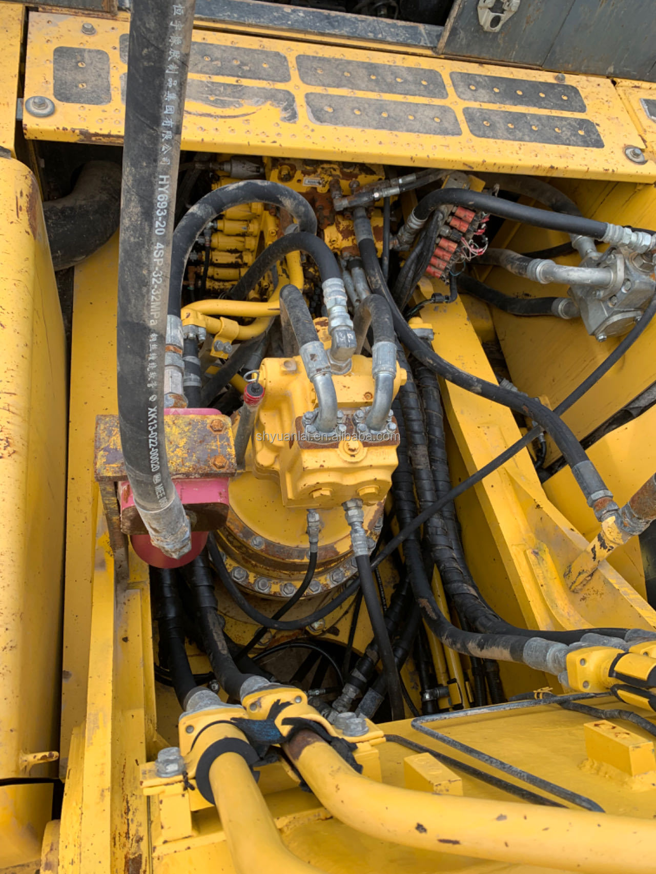 Komatsu used hydraulic excavator PC430 smooth movement high operating efficiency and easy operation on sale now