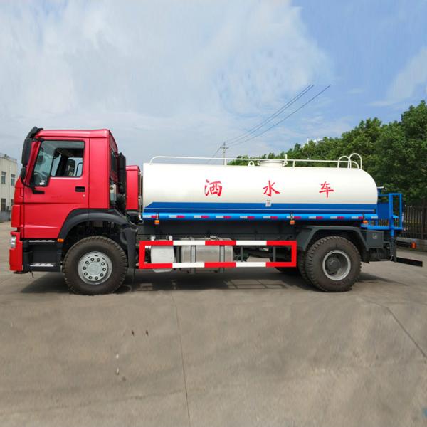 China Water Tank Truck Hot Sale 290HP, Euro 2 Standard Tank Truck, Water Hauling