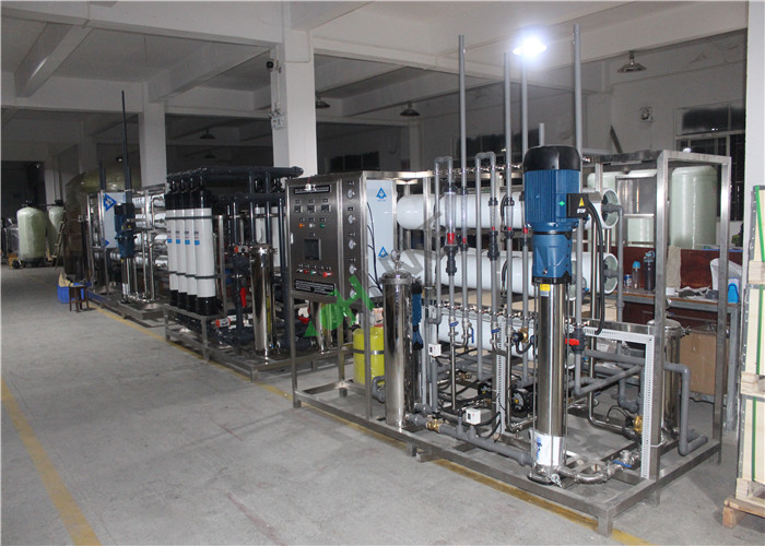 High output automatic flush 3000L reverse osmosis seawater desalination / Well Water Desalination membrane filter
