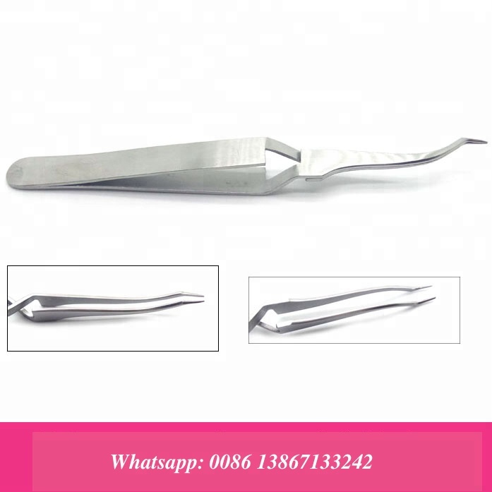 Easy Access Metal Orthodontic Buccal Tube Tweezer For Bracket Holders