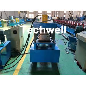 Half Round Cold Roll 15 Stations Portable Gutter Machine