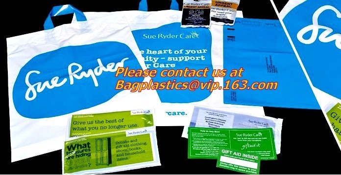 Custom logo HDPE / LDPE patch handle die cut plastic shopping bag for carrying bread,Die Cut Handle Shopping Bag bagease