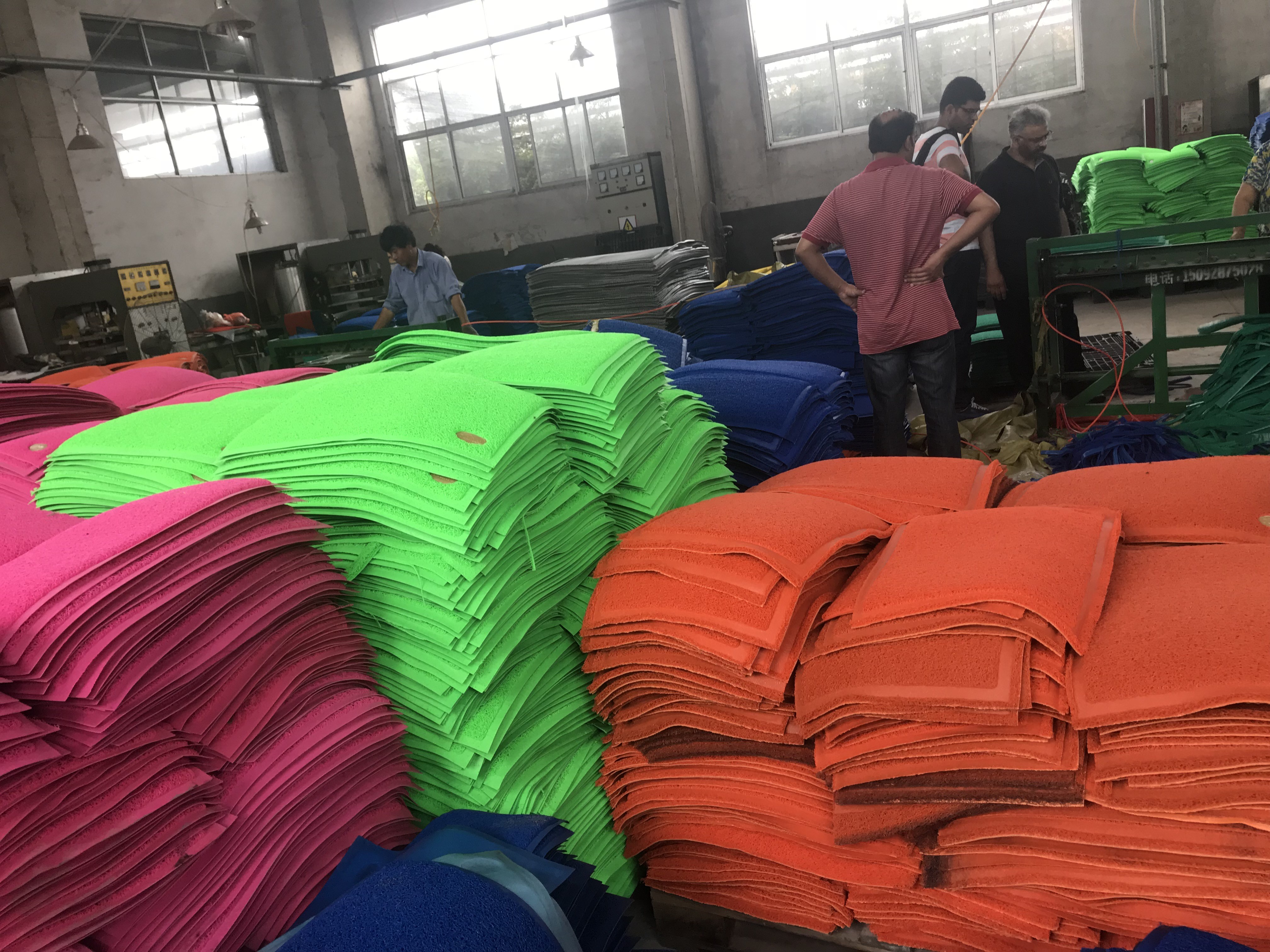 Door Cushion Coil Mat Making Machine 6 - 20mm Thickness And Custom Length