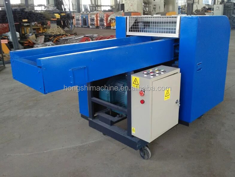 Plastic Or Pp Bag Fabric Shredding Machine , Scrap Cloth Shredder Machine