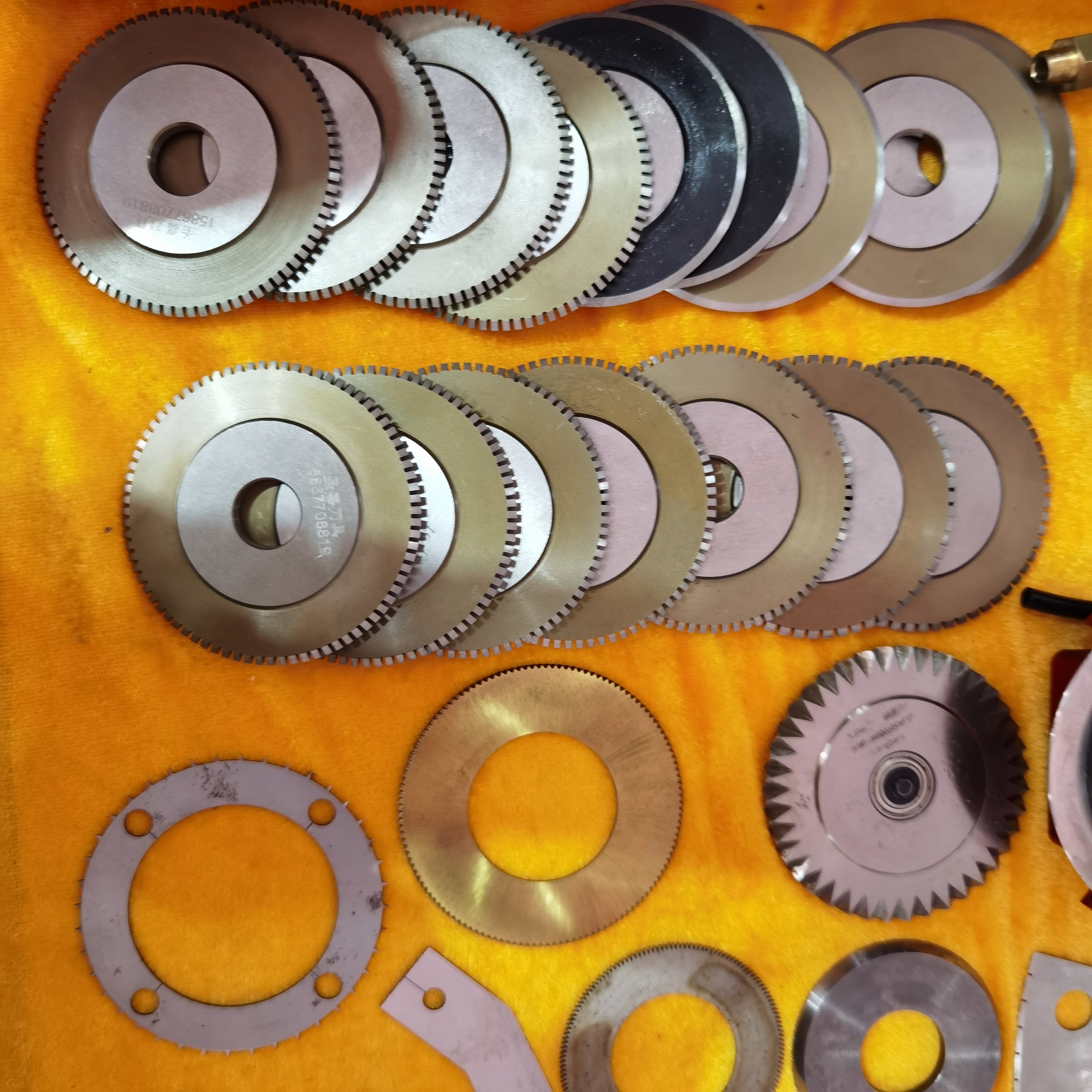 Rotary Die Cutting Metal Slitting Round Blades Industrial Copper Aluminum Foil